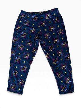 Harry Potter Hogwarts Crest Pajama Pants Men’s XL 16-18 Fleece